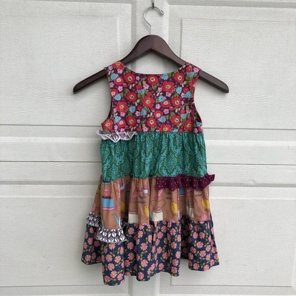 Matilda Jane Girls Dress Cactus Flower Shasta 6